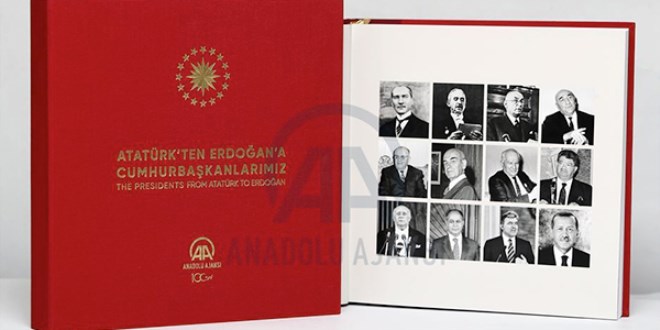 'Atatürk'ten Erdoğan'a Cumhurbaşkanlarımız' albümü