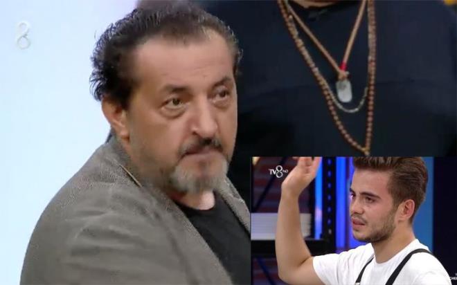 Mehmet Yalçınkaya abarttı  <br>Furkan ile Mehmet Şef arasındaki olay sosyal medyanın gündemine girdi. Furkan'ın 'tabağımdan memnun değilim' diyerek el kaldırmasına rağmen, Mehmet Yalçınkaya'nın attığı ağır fırça eleştiri aldı. Twitterda Mehmet Yalçınkaya'ya 'haksızlık' yaptın yorumları yağdı.