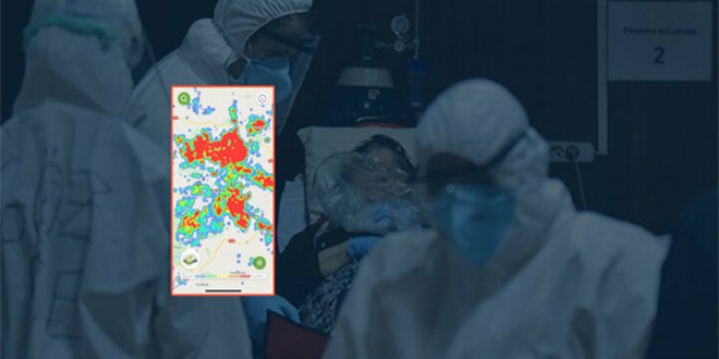 Koronavirüs salgınında il il yoğunluk haritası