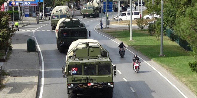 S-400'ler test atışlarını başarı ile tamamlayıp Ankara'ya dönüşe geçti