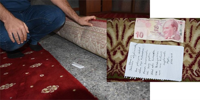 Camiyi temizlerken buldu okuyanlar duygulandı