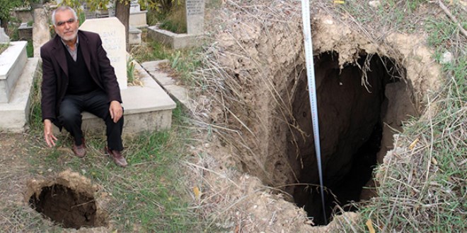 Fay hattı boyunca oluştu, derinliği 6 metreyi buluyor