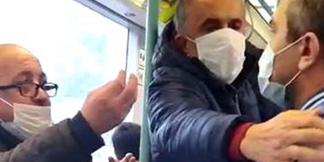 Tramvayda maske tartışması: Neyin peşindesin?