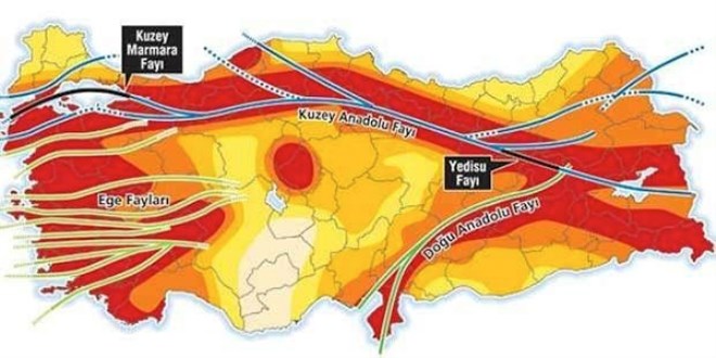 Büyük depremde 18 şehir, 80'den fazla ilçe ve 502 mahalle tehlikede!