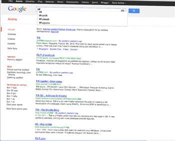 Google'da "Askew" veya "tilt" aramalarını yaptığınızda, sayfanın biraz yana yattığını fark edeceksiniz.