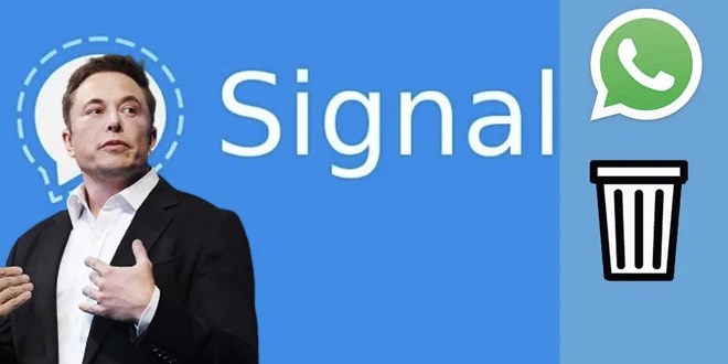 WhatsApp kararına tepki: 'Signal kullanın'