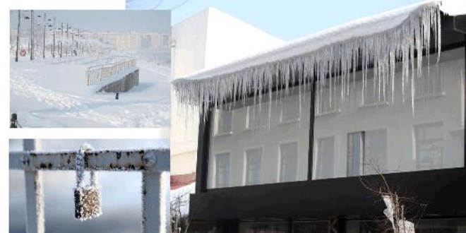 Doğu buz kesti: Ağrı eksi 32.7 derece