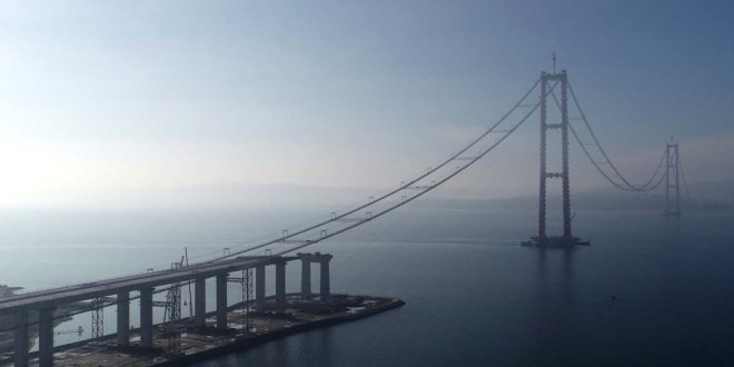1915 Çanakkale Köprüsünde son durum