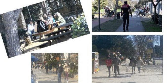 Kadıköy'de kısıtlamaya uymayan 560 kişiye ceza