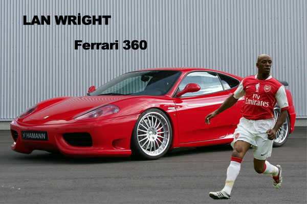 Sahadaki futbolları kadar, özel yaşantıları ile de dikkat çeken futbolcuların en büyük tutkularından birisi de hiç kuşkusuz arabalar... Kimi Porsche, kimi Hummer, kimi de Lamborghini...