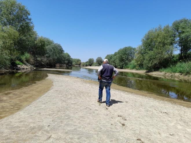 Daha önce taşkınlarla gündeme gelen Büyük Menderes Nehri'nin kuruması Aydın Ovası'ndaki çiftçileri tedirgin etti.    Yağmur ve kar yağışının diğer yıllara oranla az olması ve sıcaklıkların da yükselmeye başlaması nedeniyle geçen yıl mayıs ayında 2.5 metre yüksekliğinde su bulunan Büyük Menderes Nehri'nde neredeyse su kalmadı.    Çiftçiler traktörleriyle nehrin yatağında setler yapıp, dipteki az miktardaki suyu biriktirmeye başladı. Nehrin büyük bölümünde ise dipteki kumlar ortaya çıktı. Çiftçiler nehirdeki kumlar üzerinde yürüyerek, kara kara ne yapacaklarını düşünmeye başladı.
