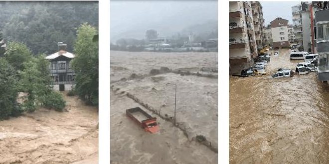 Doğu Karadeniz yine sele teslim