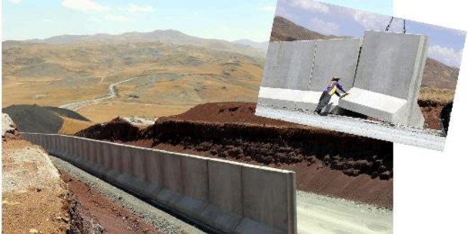 İran sınırına kaçaklar için beton duvar!