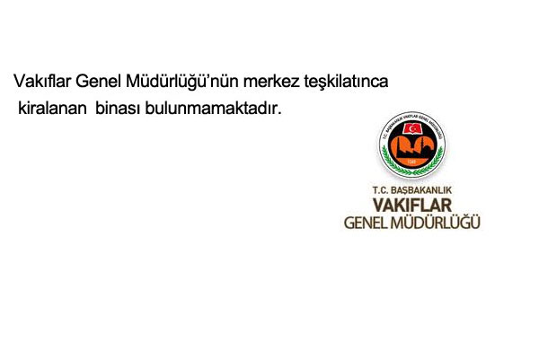 Vakıflar Genel Müdürlüğü