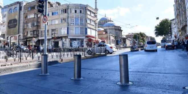 Yayalaştırmada sıra Süleymaniye'de