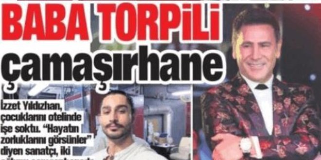 Çocuklarını otelinin çamaşırhanesinde çalıştırıyor!