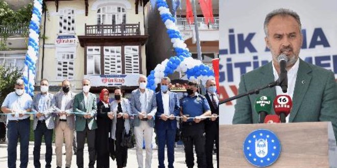 Tarihi yalı Ana Kucağı olarak hizmette
