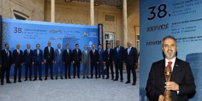 Türk Dünyası Kültür Başkenti unvanı resmen Bursa'da