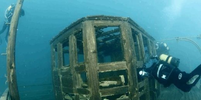 Van Gölü'nün dibindeki kalıntılar dünyaya tanıtılacak