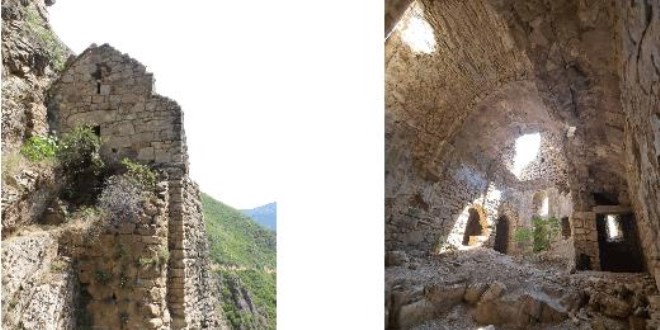 Geçtiğimiz yıl keşfedilen Kilayet Manastırı'ndan ilk fotoğraflar