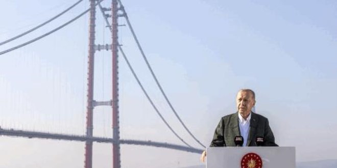 1915 Çanakkale Köprüsü'ne son tabliye