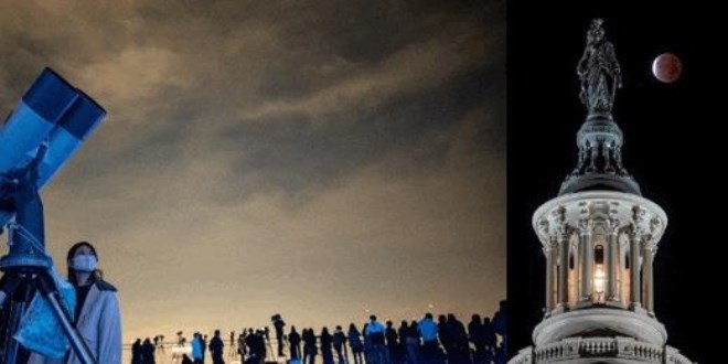 Son 581 yılın en uzun Ay tutulması başladı
