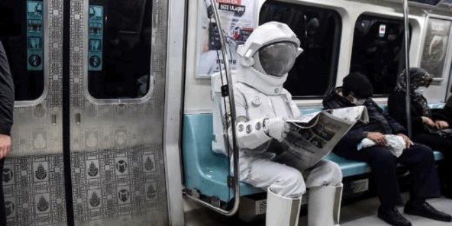 Metroda astronot var!
