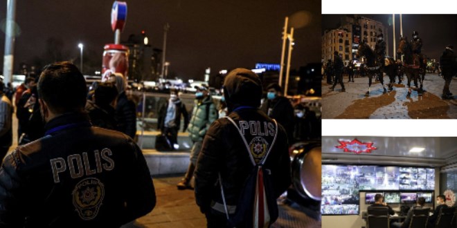 Beyoğlu'nda yılbaşı önlemleri