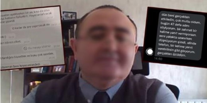 Profesörün cinsel taciz mesajları ifşa oldu