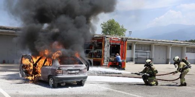 Bursa itfaiyesi 19 bin olaya müdahale etti