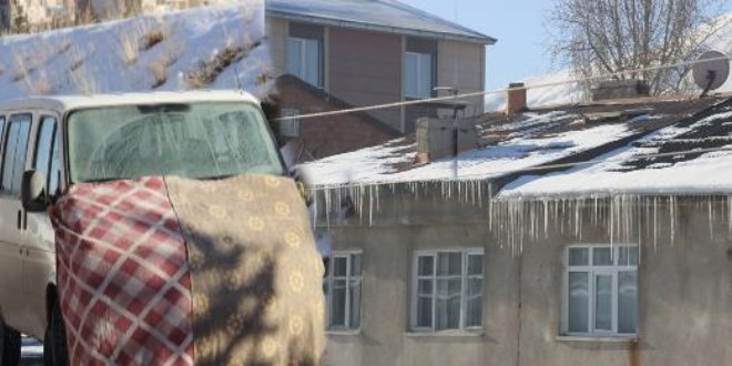 Sibirya değil Erzurum: Termometreler eksi 33'ü gösterdi