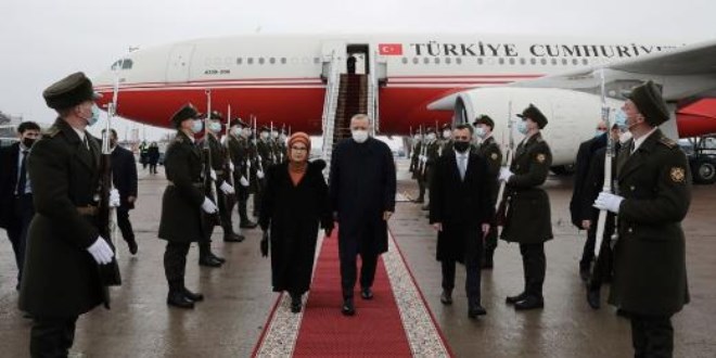 Cumhurbaşkanı Erdoğan Ukrayna'da