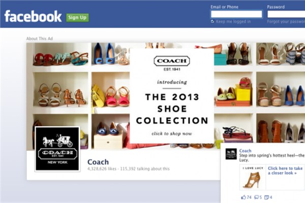 Facebook;    Site, geçirdiği sayısız tasarımsal yenilikten sonra günümüzde "şimdilik" böyle görünüyor.