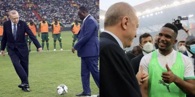 Cumhurbaşkanı Erdoğan'ın katılımıyla Senegal Stadı açıldı
