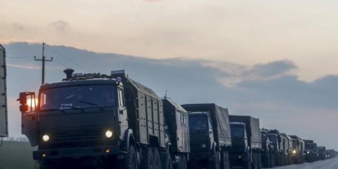 Rus tankları Donbas'ta görüldü