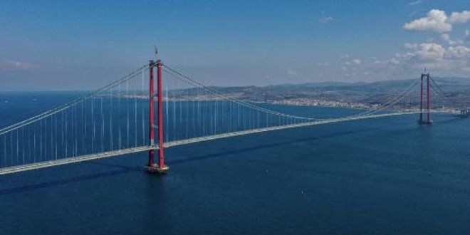 1915 Çanakkale Köprüsü'nün açılmasına sayılı günler kaldı