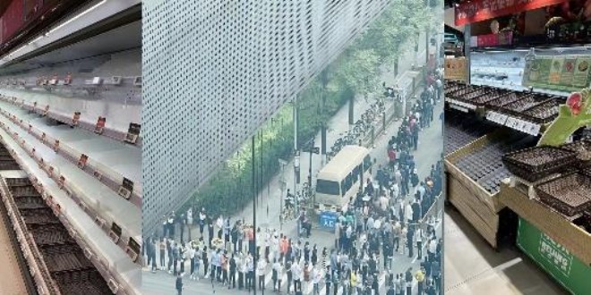 Çin'de yeniden karantina paniği: Pekin'de raflar boş kaldı