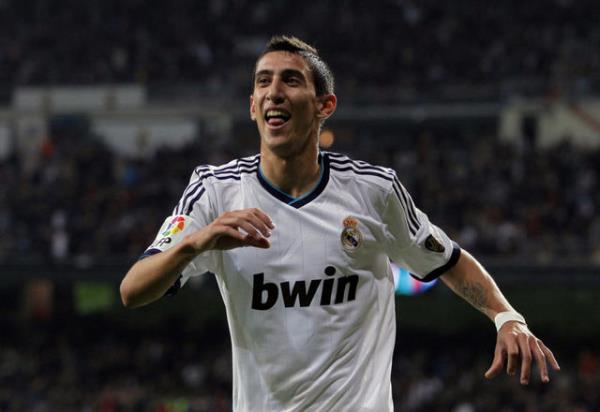 Listedeki bir diğer yıldız ise Angel Di Maria...