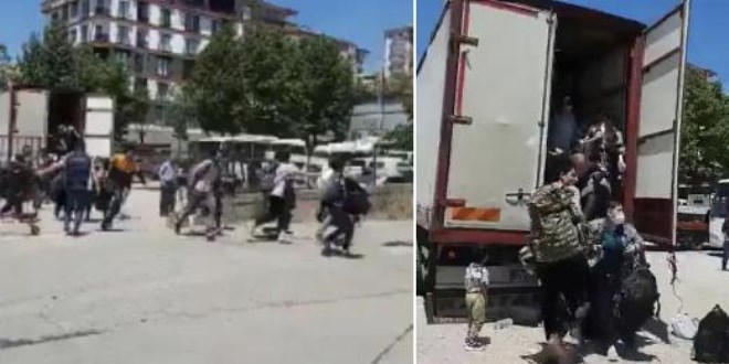TIR'dan inip koşarak kaçan göçmenlerle ilgili açıklama