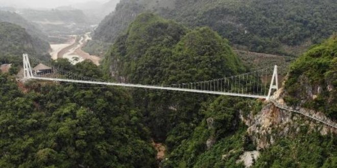 İşte dünyanın en uzun cam köprüsü