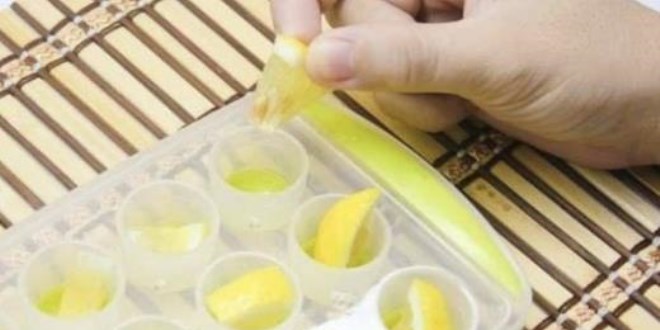Dondurulmuş limonun faydaları