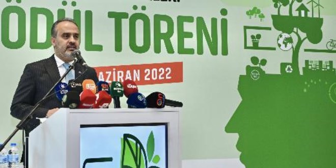 Bursa'nın 'en çevrecileri' ödüllendirildi