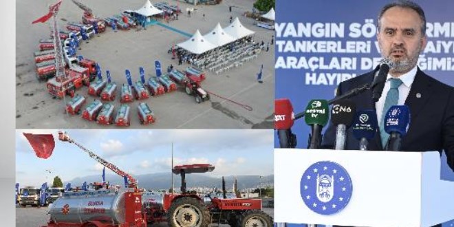 Bursa, yangına karşı artık daha güvenli