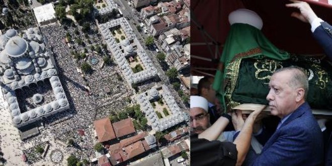 Mahmut Ustaosmanoğlu son yolculuğuna uğurlandı