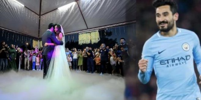 İlkay düğününü memleketi Dursunbey'de yaptı