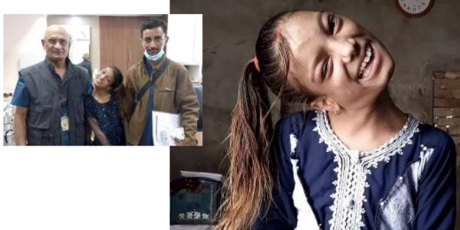 Boynu 90 derece eğik olan kızın umut veren hayatı