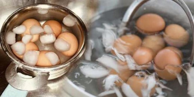 Haşlanmış yumurtanın suyunu sakın dökmeyin!