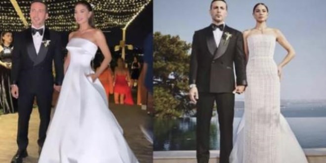 Ayakkabı ve gelinlik düğüne damga vurdu!
