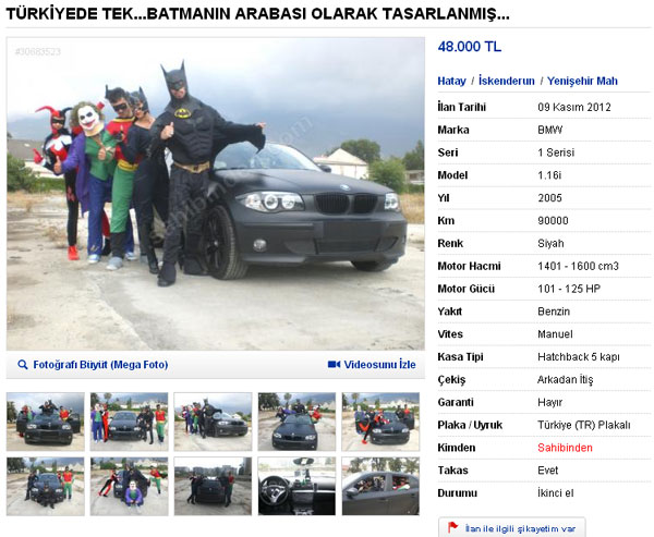 <P><B>AÇIKLAMA</B></P>  <P>Aracım özel bir üretimdir...Türkiye de bir eşi daha yok.. kendime baktığım gibi arabama da o şekilde baktım... arabanın 10 bin tl lik + sı vardır.. araba bmw tuning arabadır.. renk olarakta özel bir işlem yapılarak mat rengine gelmiştir dikkat! aracın üstündeki boya değildir... 3500 tl ye mal olmuştur...full + fulllerle kıyaslamayın araç tamamen dolu ve eksiksiz bir araçtır... üzerinde bmw 1 serisi smoke füme taban ledli stop lambası 500 tl ile bmw 1 serisi siyah taban angel far seti 650 tl orijinallerinide verecem ve yine üzerinde çelik bmw mat jant 1500 tl bmw nin orijinal jantlarıda verecem,1000 tl değerinde navigasyon vardır... 81 il harita yüklü şeklindedir...dört mevsim üzerinde sıfır pirelli marka lastikler mevcutdur...eski ranflet lastikler de iyi durumdadır ve yedek olarak yanında verecem...hiç masraf yapmadan binebileceğiniz bir araçtır,aracıma her konuda garanti veririm...tüm periyodik bakımları yeni yapıldı...kısacası kesinlikle masrafsız bir araçtır...  zaten düşünürseniz aracım size 40 bin tl ye bile gelmiyor... camlar 1. sınıf amerikan içi görülebilir film cam ile kaplanmıştır... ve son olarak aracımda bulunan 900 tl değerindeki yakıt tasarruf cihazınıda içinde hediye edecem... Araç full orjinaldir..değişeni kazası kesinlikle yoktur...sadece sol ön kapıda çizikten dolayı lokal boya vardır... burada ne kadar anlatsam olmaz aracımı gelin görün derim... takasta aracım 50 bin tl dir...</P>