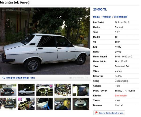 <P>ARKADAŞLAR KISACASI BU ARABA ŞOFÖRÜN VE YOLCULARIN RAHATLIĞI İÇİN DİZAYN EDİLMİŞTİR.</P>  <P></P>  <P>BU ARABA ESKİDE RAHATI VE KONFORU ARAYANLAR İÇİN BİR NUMARA</P>  <P>YANİ TÜRÜNÜN TEK ÖRNEĞİDİR. ALAN KİŞİYE ŞİMDİDEN HAYIRLI OLSUN.</P>